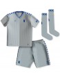 Everton Ashley Young #18 Alternativní dres pro děti 2023-24 Krátký Rukáv (+ trenýrky)